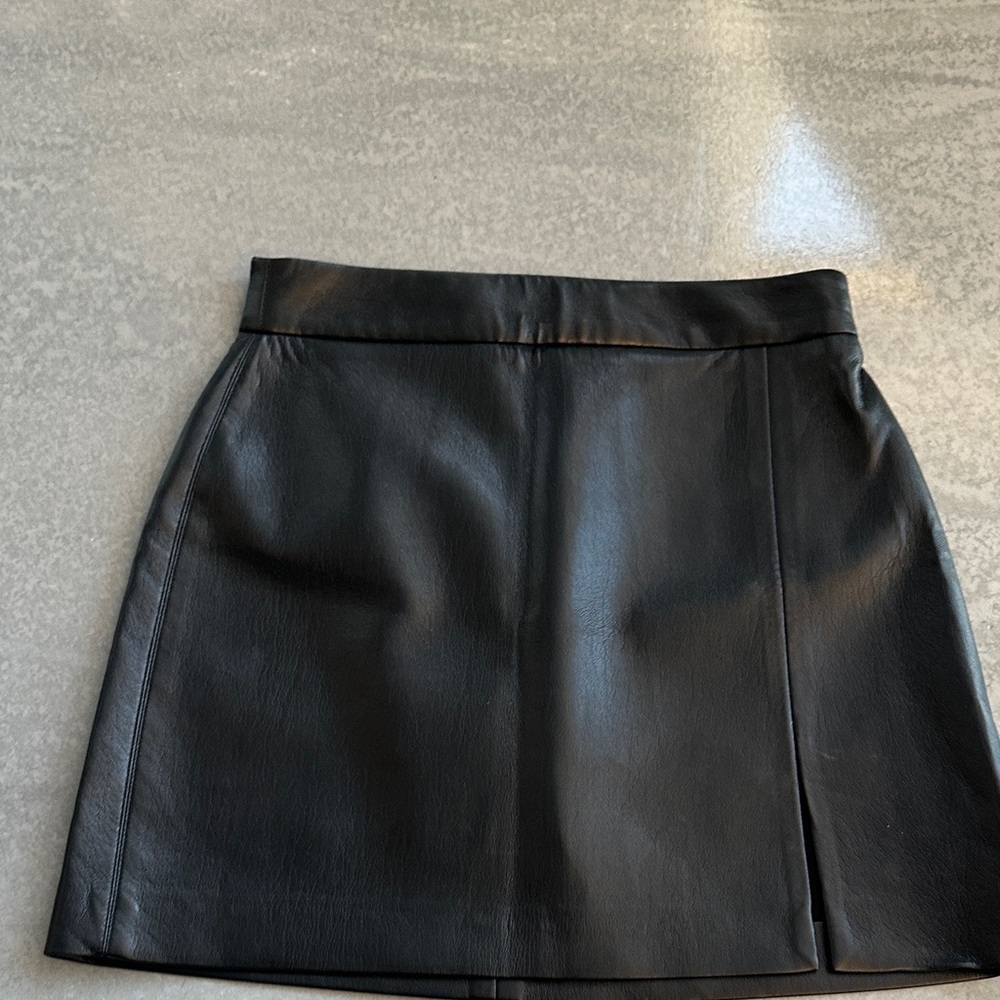 Wilfred Black Mini Skirt